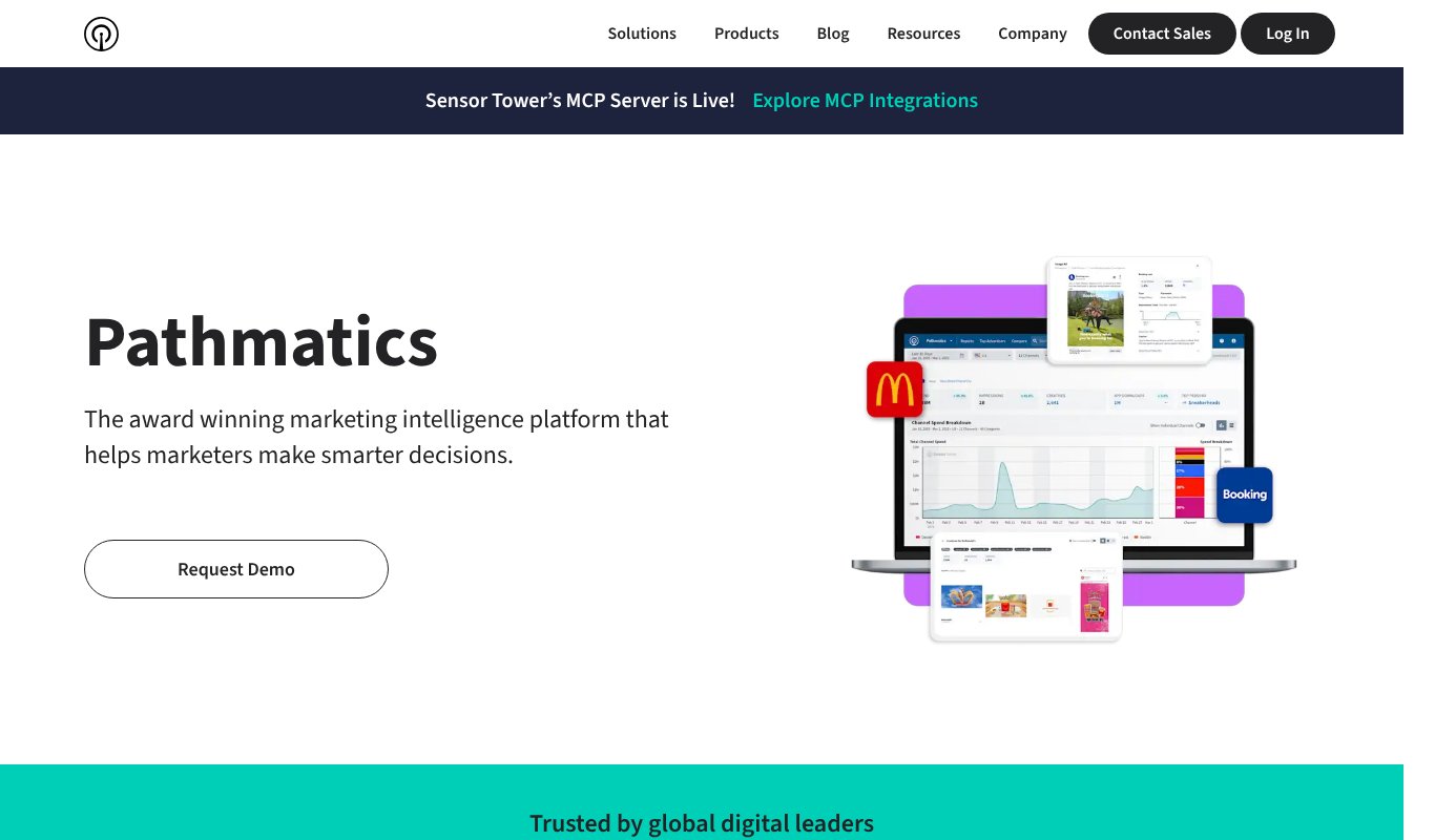 Pathmatics (Sensor Tower) homepage